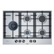 Anafe a Gas 5 Hornallas Bosch PCS7A5B90 75 cm Acero Inoxidable