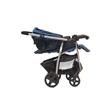 Cochecito de Paseo Bebesit 1390-D con Manillar Rebatible Azul
