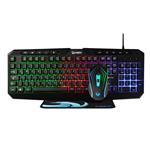 Combo Gaming Teclado Mouse y Mouse Pad Noblex 94NBX-SET1000