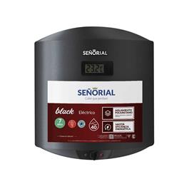 Termotanque Electrico Señorial 40 Litros Black TSBE-40 Display Termotanque Electrico Señorial 40 Litros Black TSBE-40 Display