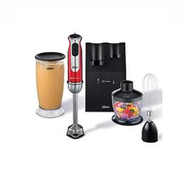 Mixer Oster FPSTHB2801 800 W Acero Rojo con Accesorios Mixer Oster FPSTHB2801 800 W Acero Rojo con Accesorios