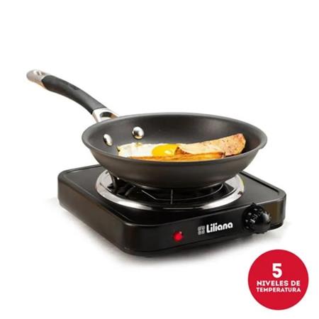 Anafe Eléctrico 1 Hornalla Liliana AA911 1100 Watts