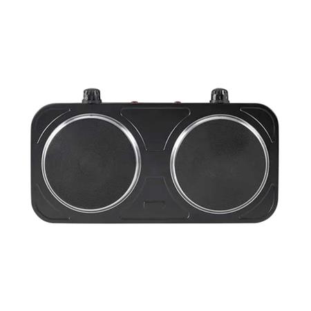 Anafe Eléctrico 2 Hornallas Kanji KJH-HP2200BDD 2200 Watts