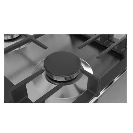 Anafe a Gas 5 Hornallas Bosch PCS7A5B90 75 cm Acero Inoxidable