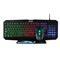Combo Gaming Teclado Mouse y Mouse Pad Noblex 94NBX-SET1000
