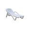 Reposera Plastica Miami Voss 2000 Blanca